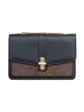 Gloriix Textured Pearl Twist Lock Handbag for Women's